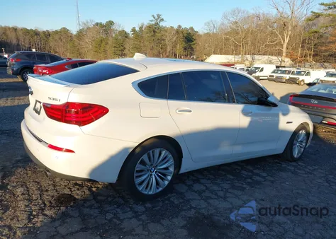 2016 BMW 535I Gran Turismo из США, поврежденный, VIN WBA5M2C59GGH99355